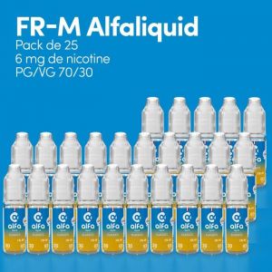 E-liquide FR-M Alfaliquid 6MG NICOTINE - PG/VG 70/30 - 10ML PACK 25