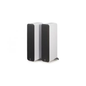 Q Acoustics M40 Blanc - Enceintes Colonnes Amplifiées (la paire) - Enceintes sans-fil