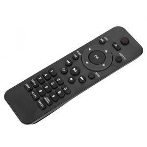 RHO- T&eacute;l&eacute;commande DVD T&eacute;l&eacute;commande de lecteur DVD de remplacement pour Philips DVP5982C1/37B DVP3350K