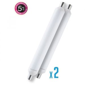 Lot de 2 Tubes LED Linolite S19 5W 31 cm 4000K