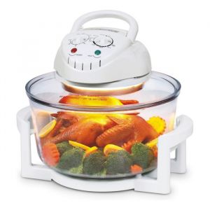 Four halogène 12-17L Four à convection avec poignée 1400W Minuteur 60 240V Four combiné grill et thermostat 0-250°C