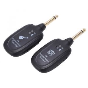 SURENHAP Syst&egrave;me pour guitare Syst&egrave;me de Guitare Fil R&eacute;cepteur &Eacute;metteur Kit dAccessoires de Ramassage musique accordeur