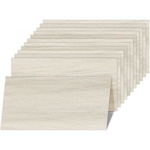 lle PVC Adhesive Sol - 61 cm x 30 5 cm - Carrelage Auto-Adhesif Sol Vinyle Motif de Pierre - Boite Pierre Beige M&eacute;t&eacute;ore SOLS PVC