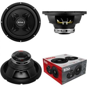 1 BOSS AUDIO Systems CXX12  subwoofer 30 cm 300 mm 12 bobine unique 4 ohm 500 watts rms 1000 watts max sensibilité 85 db 1 piece