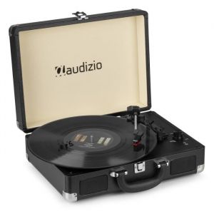 Platine Vinyle - AUDIZIO - RP114BK - Rétro - Haut-parleurs Intégrés - Numérisation USB