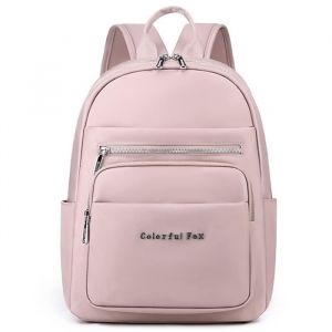 Sac &agrave; dos Femmes - MOBIGARLAN - WX310- 33X14X37cm - Rose- Toile &eacute;cole - Sac d&eacute;cole Cartable Coll&egrave;ge