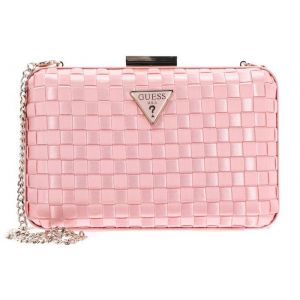 GUESS Pochette rose pour femme Twiller Minaudiere Bag Pale Pink 264648