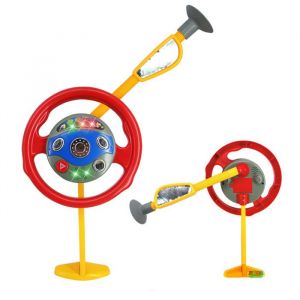 Siège arrière électronique pour enfants siège conducteur volant de voiture jouet de conduite amusant pour enfants cadeau pour
