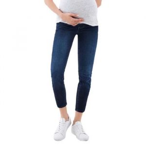 Jean de maternit&eacute; Salsa Jeans Hope Capri en denim fonc&eacute; - Coupe skinny - Femme