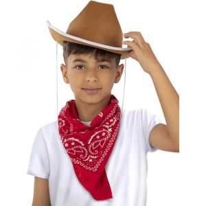 Chapeau cowboy enfant FUNIDELIA - Accessoire de déguisement pour garçon pour Halloween carnaval et fêtes