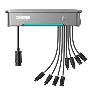 Zendure SolarFlow Hyper 2000Entrée solaire de 1800WCharge AC bidirectionnelle de 1200WHUB intégré et Micro onduleur