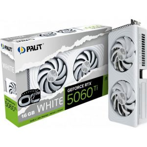 PALIT - Carte graphique - GeForce RTX 5060 Ti - White OC - 16 Go