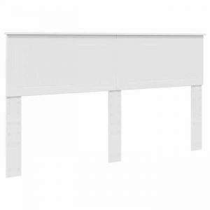 [8797602]T&ecirc;te de lit - &Eacute;tag&egrave;re de rangement pour chambre &agrave; coucher - avec t&ecirc;te de lit Blanc 160 cm Bois ding&eacute;nieriePoids:12.74 Kg