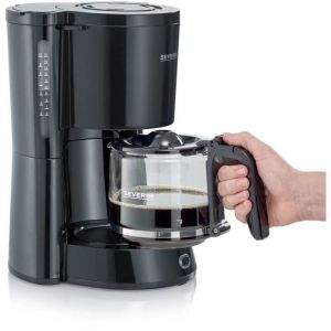 Cafetière Filtre SEVERIN KA4815 - Noir - 1000 W - 1,4 L - Jusqu'à 10 tasses