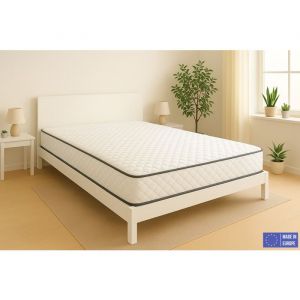 Matelas 160x200 Mousse HR Luxe Confort Extra Ferme  Double Face (Été/Hiver)  Soutien Équilibré Parfait et Tonique  H20cm