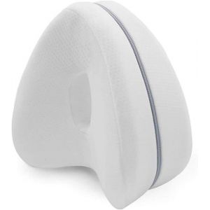 Leg Pillow Coussins relève-Jambes pour Jambe avec Mousse à mémoire de Forme Coussin orthopédique pour dormeurs latéraux