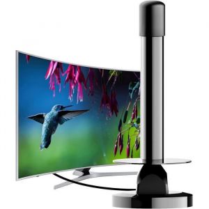 Antenne TV Int&eacute;rieure TNT 4K HD &ndash; Amplificateur de Signal 25 dBi R&eacute;ception Num&eacute;rique 360&deg; Ultra HD Installa ANTENNE (HORS PARABOLE)