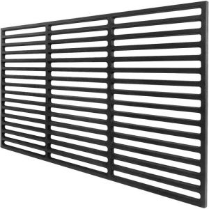 Grille de Cuisson en Fonte - AUFUN - 60 x 40 cm - Rectangulaire - Émaillée - Durable