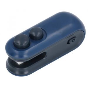 Vvikizy Machine à sceller les sacs Mini scelleuse de sacs rechargeable Machine à sceller à chaud electromenager mettre Bleu