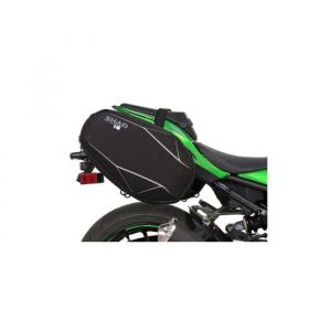 KAWASAKI Z900 -17/25- SUPPORTS ECARTEUR et 2 SACOCHES CAVALIERES E-48 SIDE BAG HOLDER SHAD