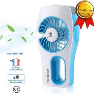 Ventilateur Rechargeable USB humidificateur climatiseur brumisateur portatif 5V Portable 3 modes différents air frais