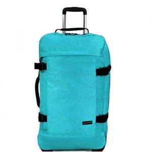 Sac de voyage à roulettes 74L double compartiment 70cm - Turquoise - BA50591G