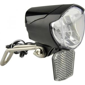 FISCHER FAHRRAD Phare de vélo 85355 LED à dynamo noir  ECLAIRAGE POUR CYCLE