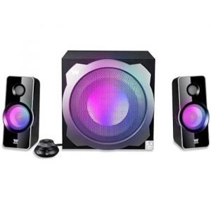 Enceintes 2.1 - Woxter - Big Bass 260 RGB - 150 W - Connexion 35 mm - Contr&ocirc;le ergonomique