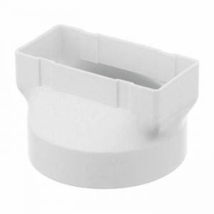 Raccord gaine d&eacute;vacuation pour S&egrave;che-linge BOSCH SIEMENS - Accessoire Condensateur de s&egrave;che-linge - Blanc