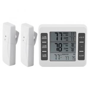 2PCS Thermomètre Sonde Température Digital de réfrigérateur -LON