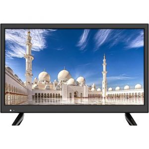 T&eacute;l&eacute;viseur LED compact - DEBSY - 195 pouces - Chargeur v&eacute;hicule 12V - DVB-T2/S2/T/S/C - HDMI USB VGA - 240V/12V