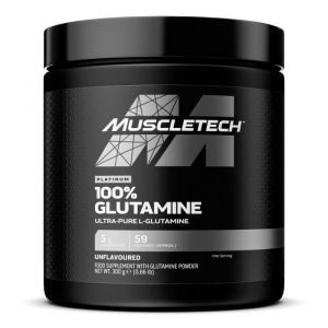 L-Glutamine MuscleTech - Platinum Glutamine - Saveur neutre 300g