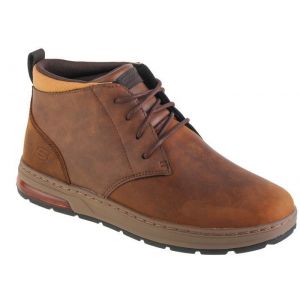 Bottes SKETCHERS Evenston Renli pour Homme - Couleur Marron - Talon Plat - Fermeture Lacets