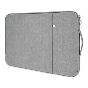 Housse pour ordinateur portable 156 pouces - Gris - &Eacute;tanche - Antichoc - R&eacute;sistant aux rayures - R&eacute;sistant aux &eacute;claboussures -