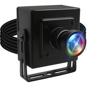 ELP Cam&eacute;ra USB 5 MP Aptina MI5100 - Webcam HD Grand Angle 142&deg; pour Conf&eacute;rence Robotique Vision Machine