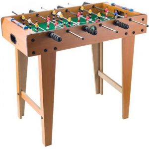 Baby foot – Jeux de café – Jeu de Table Baby-Foot pour Adulte/Enfant en Bois Mini Baby foot avec 2 Panneaux de Score