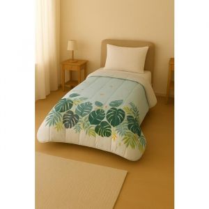 Couette tempérée imprimée Marvin - 1 personne 140 x 200 - Mi saison - MORTREUX