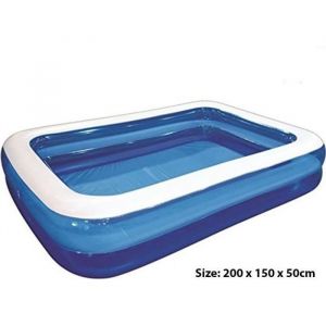 Piscine Gonflable - Kid - Rectangulaire - 50cm de Hauteur - 150cm de Largeur - 200cm de Longueur