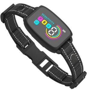 Collier Anti Aboiement - Non spécifié - Noir - Étanche IP67 - Détection Intelligent - Vibration