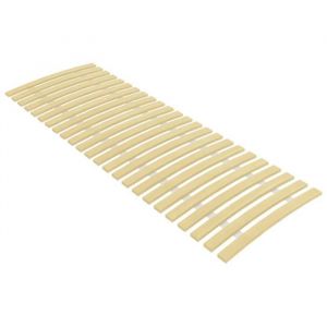 Sommier à lattes - DUOKON - 70x200 cm - 24 lattes en bois - Pliable - 1 place