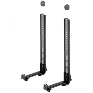 Neomounts AWL29-650BL1 Support pour barre de son Distance entre les murs (max.): 21.5 cm noir 1 pc(s)