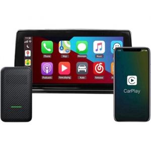 Adaptateur Carplay - Dongle Apple Carplay - Bo&icirc;tier Android Auto - Autoradio Avec Bluetooth - Sans Fil Compatible
