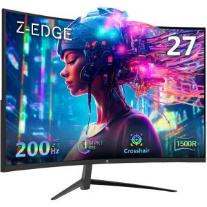 &Eacute;cran PC Gaming Incurv&eacute; - Z Z-Edge - UG27 - 27 Pouces - 200 Hz - 1ms - FreeSync