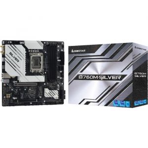 Carte Mère - Biostar - B760M-Silver - Micro ATX - DDR5 - Intel B760 Express