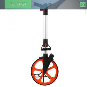 sjlerst Roulette de Mesure &agrave; Main 0‑9999.9m/0‑9999.9ft Roue de Mesure M&eacute;canique pour Distance