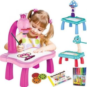 Kit de peinture &agrave; dessin pour enfants projecteur de table pour enfants planche &agrave; dessin pour enfants projecteur de peinture pou