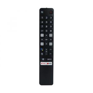 Nouveau RC901V FMR1 pour TCL An oid 4K LED Smart TV Bluetooth télécommande vocale RF avec applications Netflix Youtube[T124]