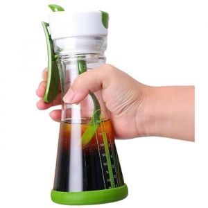 Shaker à Vinaigrette mélangeur à Vinaigrette Mélangeur  Vinaigrette Maison  Récipient Shaker à Vinaigrette sans Fuite avec Balance