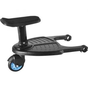 P&eacute;dale de Poussette Universelle Marche Pied Poussette avec Si&egrave;ge  Si&egrave;ge Amovible Et Assemblable(Bleu)