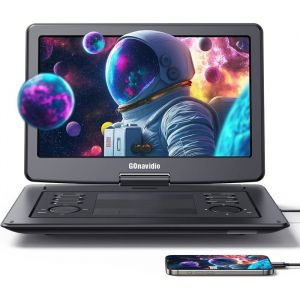 Lecteur DVD Portable 17.5 - HDMI Grand &Eacute;cran Batterie 6 Heures - Id&eacute;al pour Enfants en Voyage